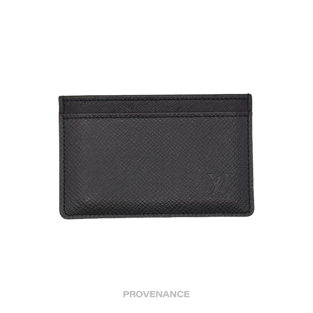 🔴 Louis Vuitton Card Wallet - Taiga Ardoise Leather - Picture 3 of 8